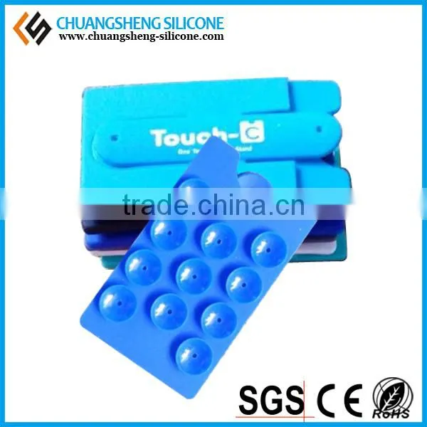 Card holder, back sucking phone holder, silicone 3m mobile phone sticker