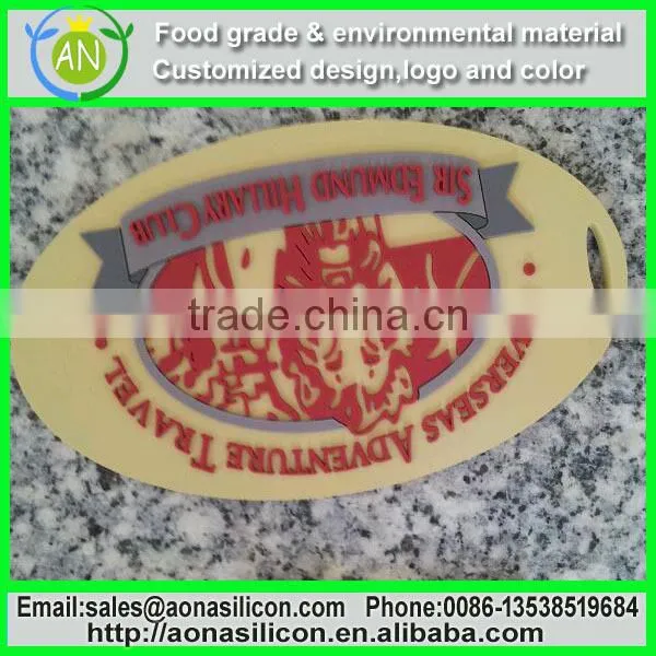 China factory Promotional silicon keychain for EU
