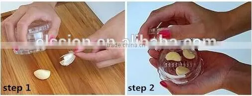 Plastic Garlic Press /Garlic peeler / Garlic tool
