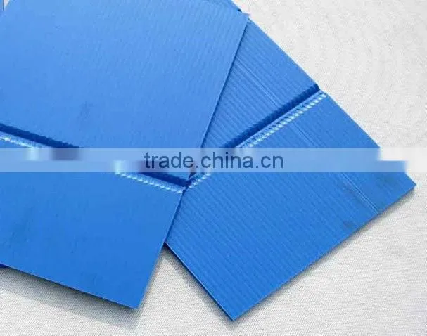 blue pp hollow sheet