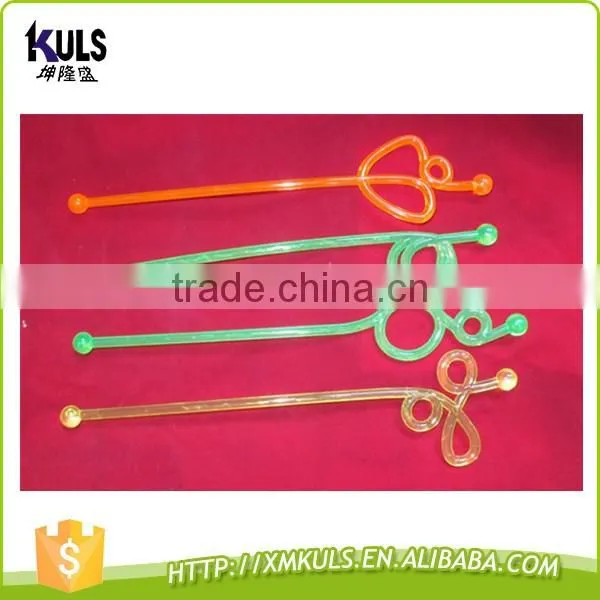 Elegant Coffee Drink Stirrer Novelty Cocktail Custom Plastic Swizzle Sticks coffee stirrer