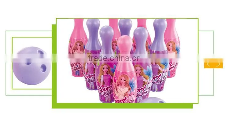 Children outdoor play set toy mini colorful indoor bowling games