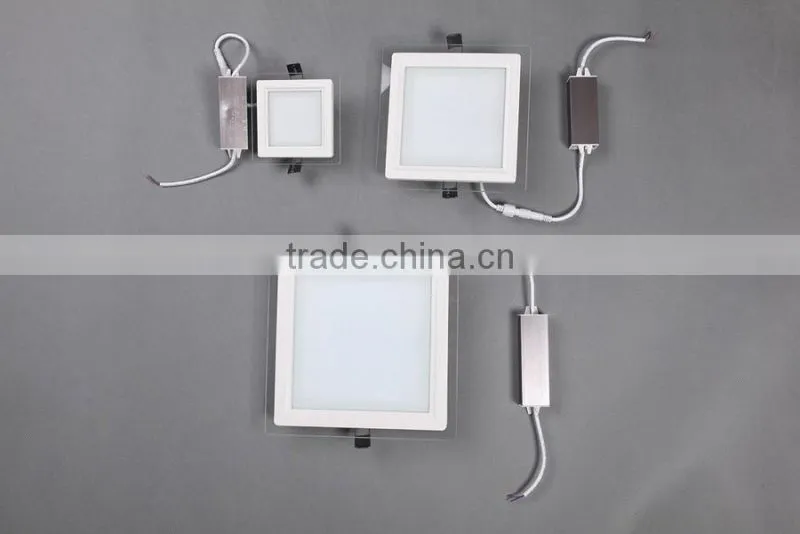 GLASS EDGE SQUARE LED PANEL LIGHT led light 18W