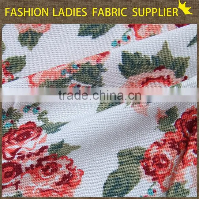 hot sales summer dot print fabric wholesale poly spadenx print fabric of shaoxing textile