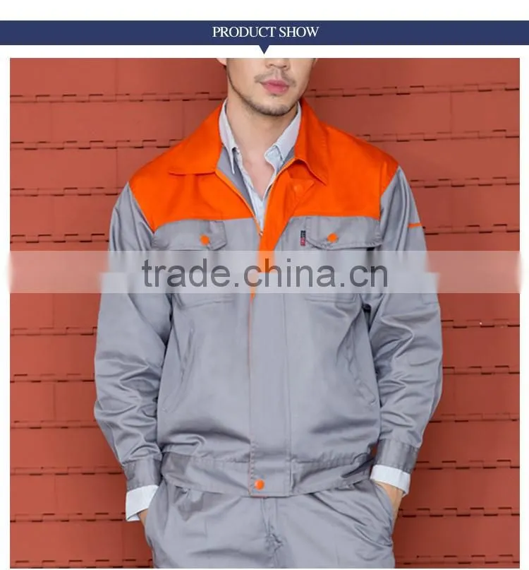 Work Clothes For Men Construction Red Color Work Uniform