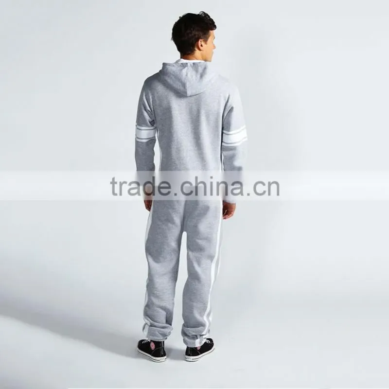 OEM wholesale quality plus size adult family thermal onesie for men