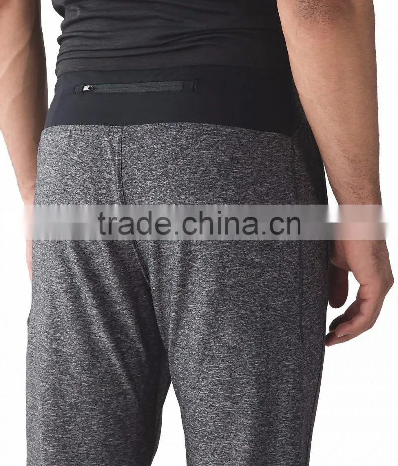 Quick dry breathable mens fitness pants nylon running pants