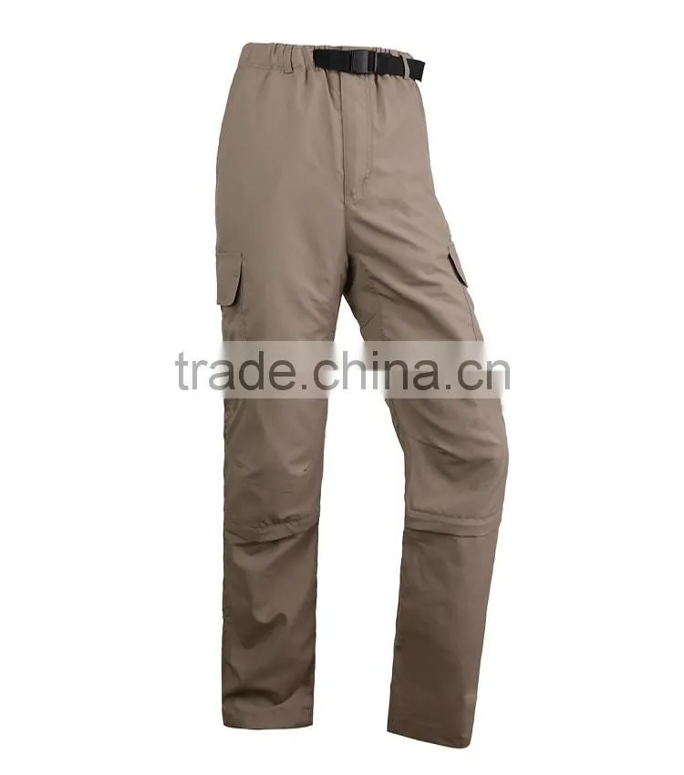 Juqian 2016 workwear green classic nylon breathable detachable cargo overall work pant