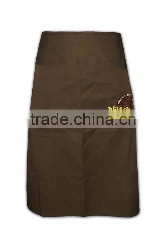 Cotton Silk Screening Priting Apron , embroider Apron