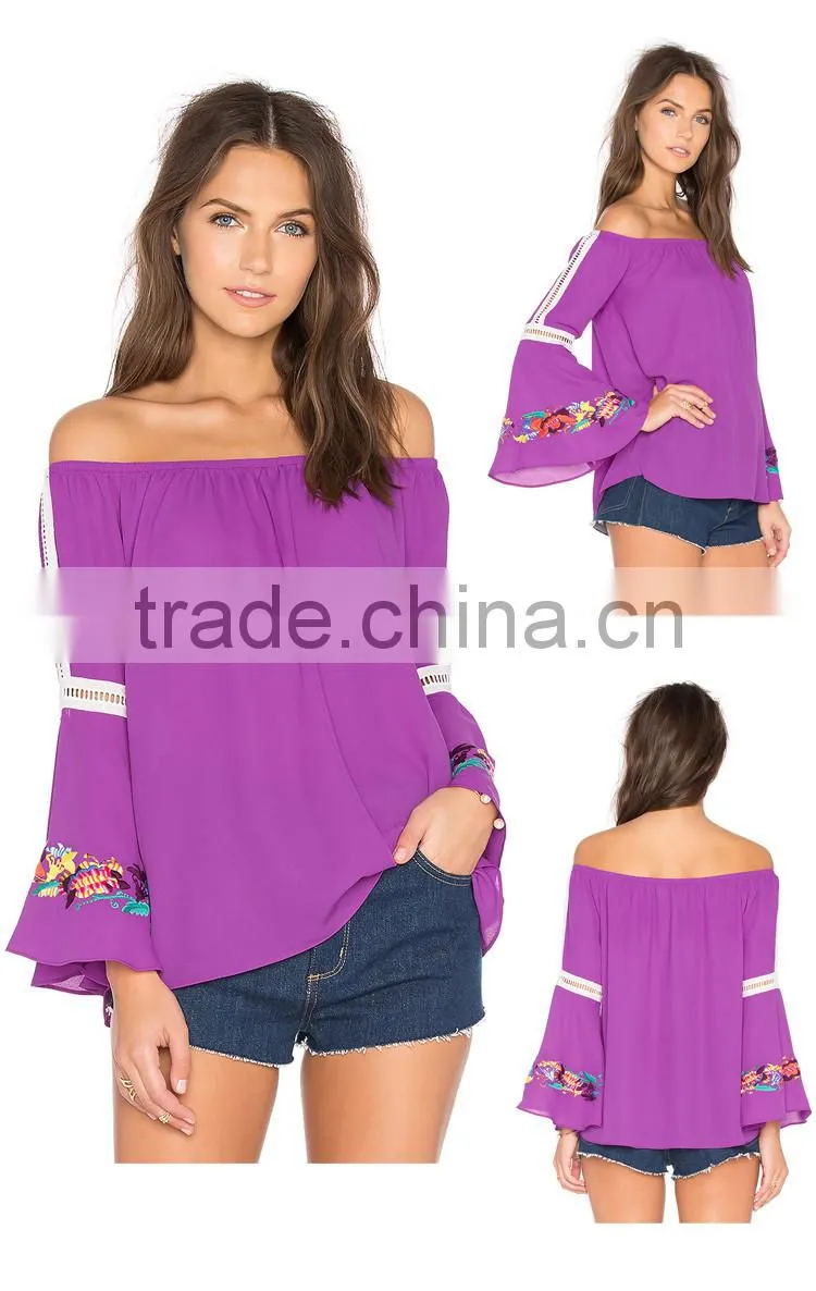 Custom Made Elegance Silk Blouses Models Pattern