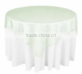 Wedding organza overlay table overlay for round table