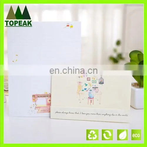 2016 best selling Cute Cartoon paper Colorful Gift Envelope