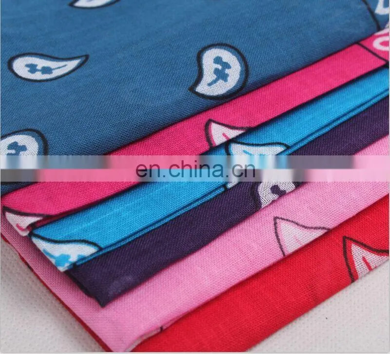 22 Colors Available Men and Women Cotton Cheap Cycling Bandana