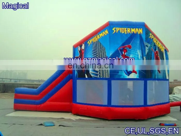 Giant octopus inflatable bouncy castle