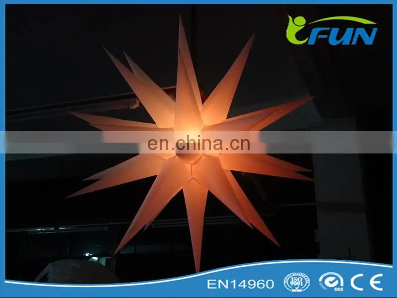 beautiful flower inflatable decoration/ inflatable LED decoration/inflatable decoration