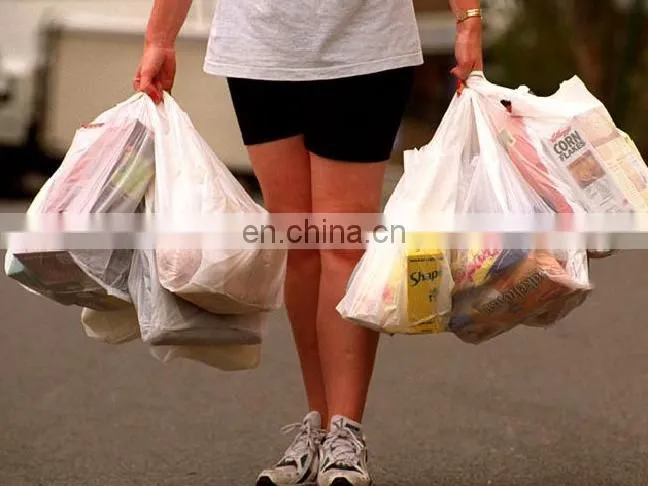 PLA material plastic gift bags