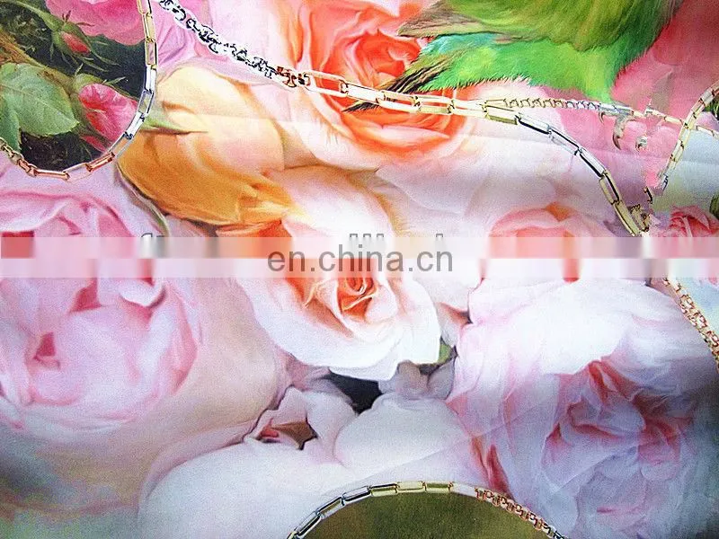 95%cotton 5%spandex 4way stretch 200gsm fabric cartoon pattern small quantity