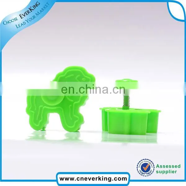 factory dog shape green color cookie cutter