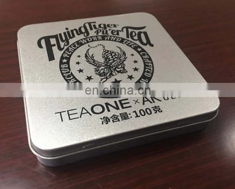 Square Decorative Tin Gift