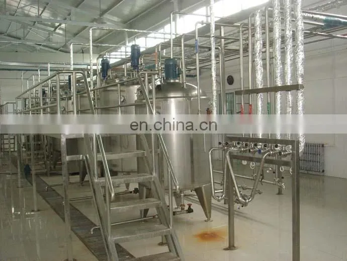 Industrial soya yogurt processing plant
