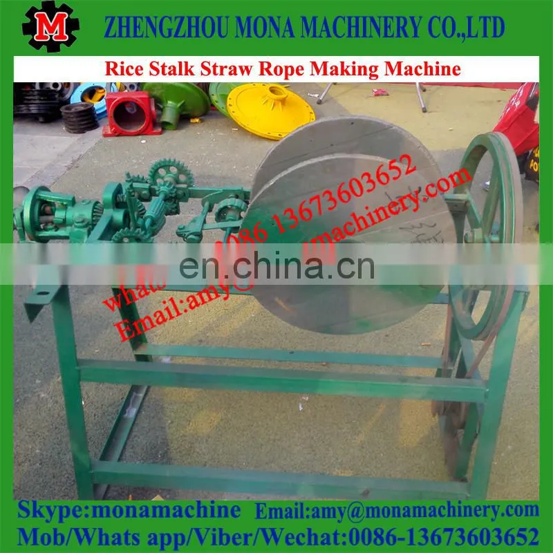 Good performance Straw Making Machine/Rope Braiding Machine/Rice Straw Mat Knitting Machine for sale