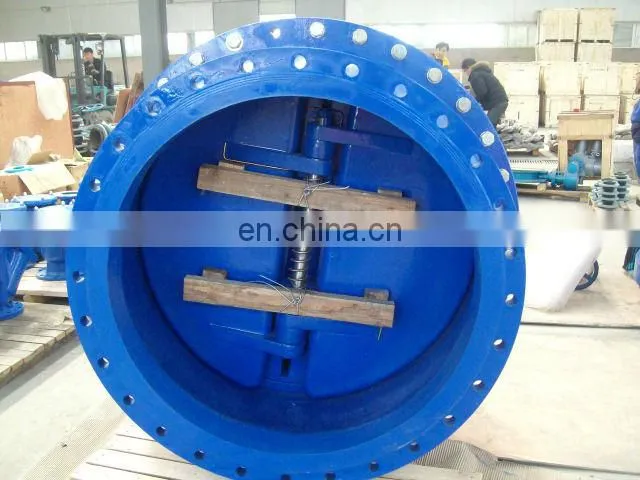 6 inch cast iron dual plate check valve water check valve