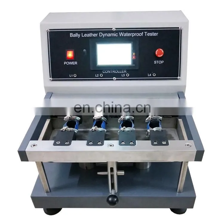 Leather abrasion resistance tester,leather flex resistance tester,leather flex resistance testing by flexometer