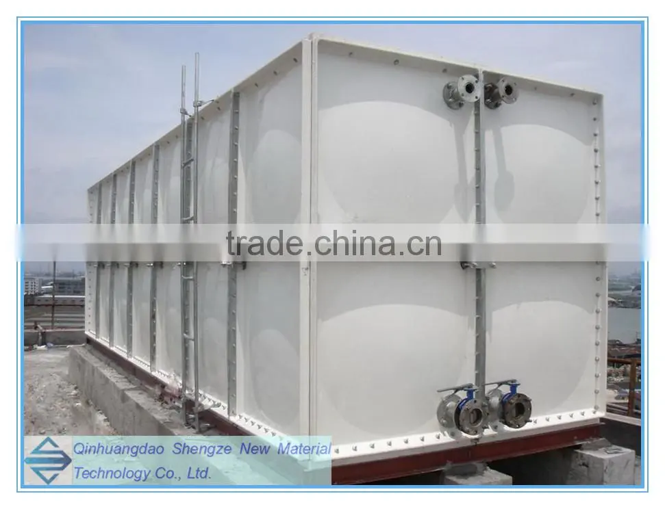 collapsible form glass fiber reinforced plastic water tank/ SMC assembled water tank