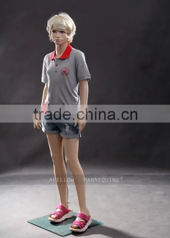 Fiberglass Children Mannequin Realist Girls Model Dummy Manikin SK03
