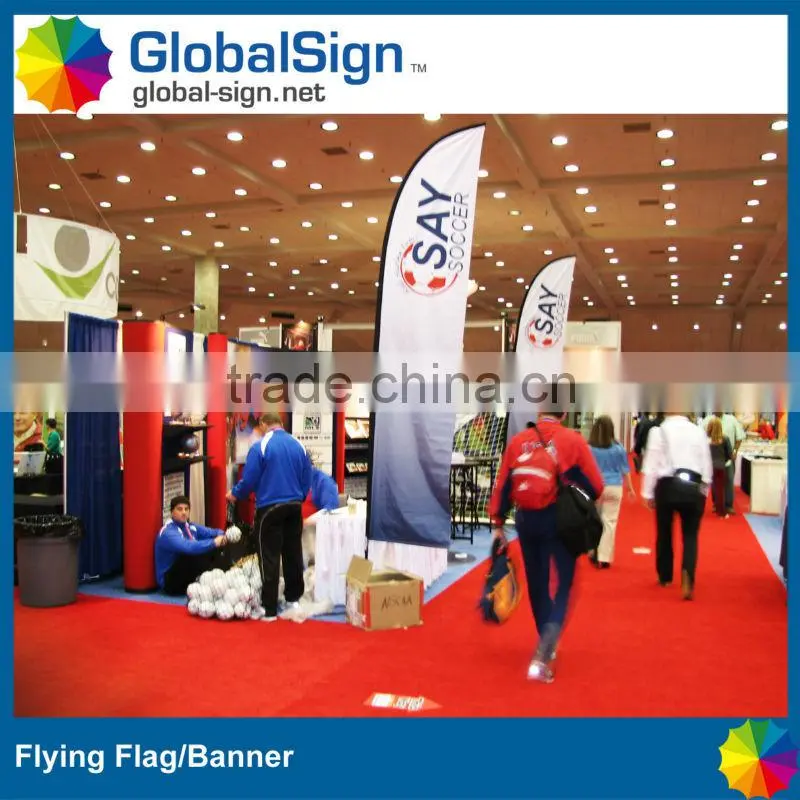 Roadside Advertising Pole Sign Hanging Banner