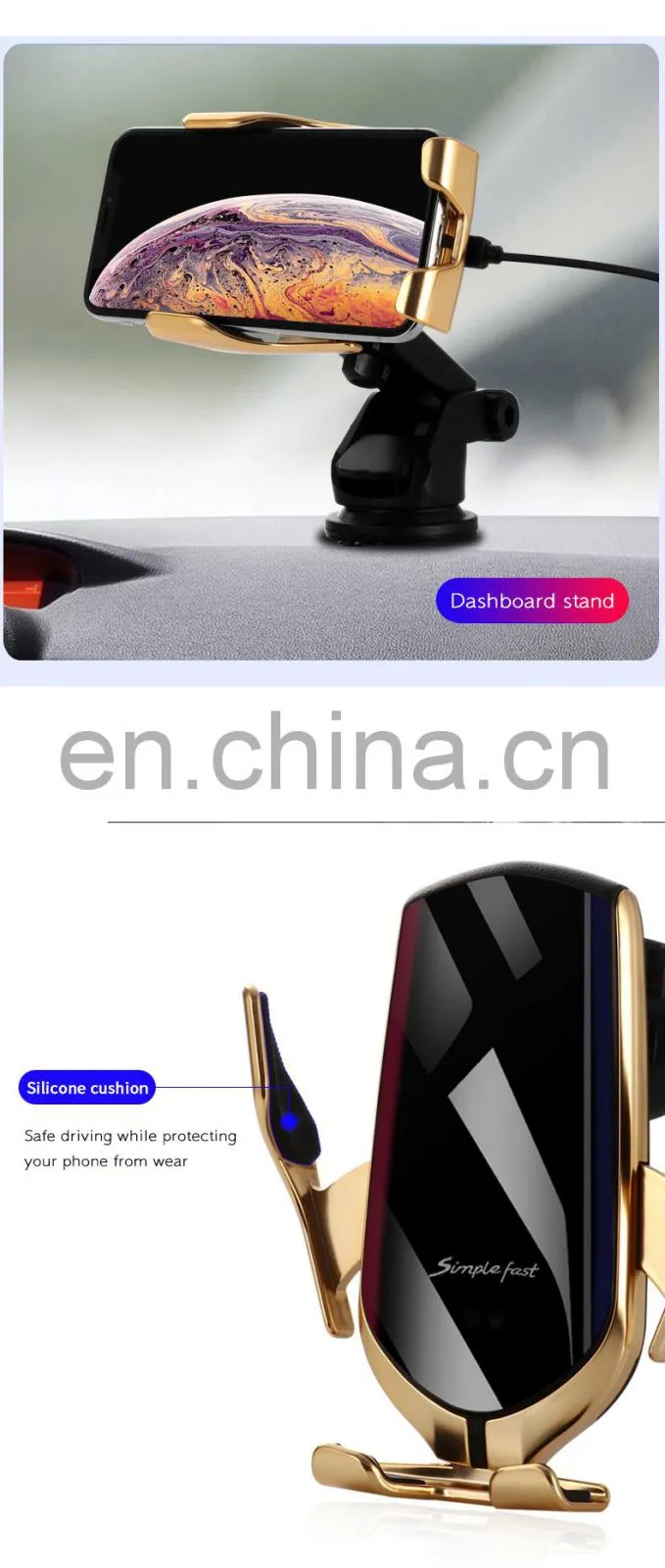 magnetic wireless car charger For HUAWEI P20 For iPhone X 8 For Samsung S9 Plus Mobile Phone Holder fast mount wireless charger