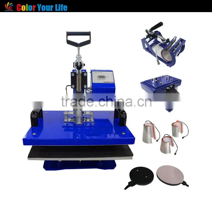 8 Pcs Heaters 8 in 1 Combo Heat Press Machine