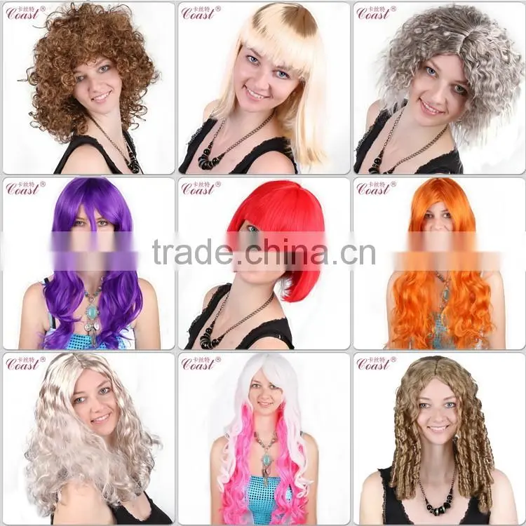 cheap brown big afro wigs synthetic
