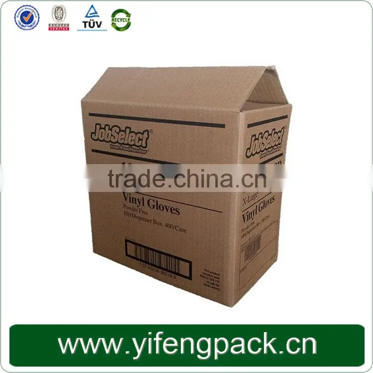 Recycle carton price corrugated paper box