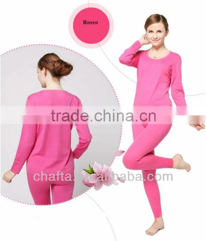 Camel Wool Thermal Underwear Set