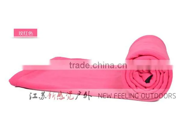 Fleece Lined Sleeping Bag for home airplane hotel travel
