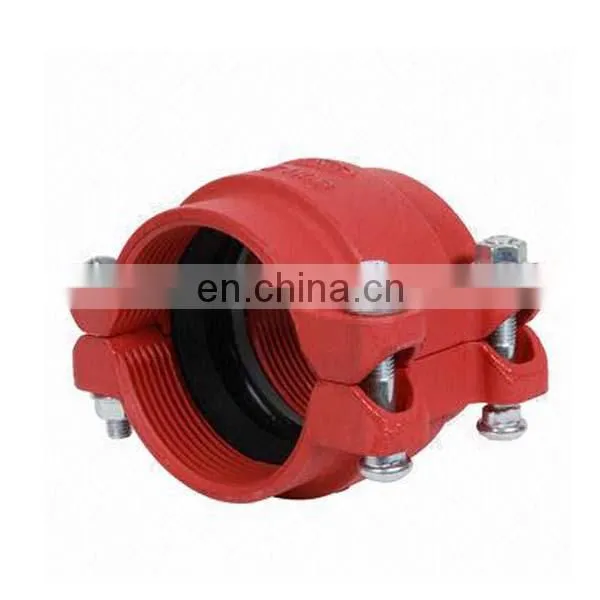 OEM cast iron hand water mist fire fighting equipment pipe clamp parts