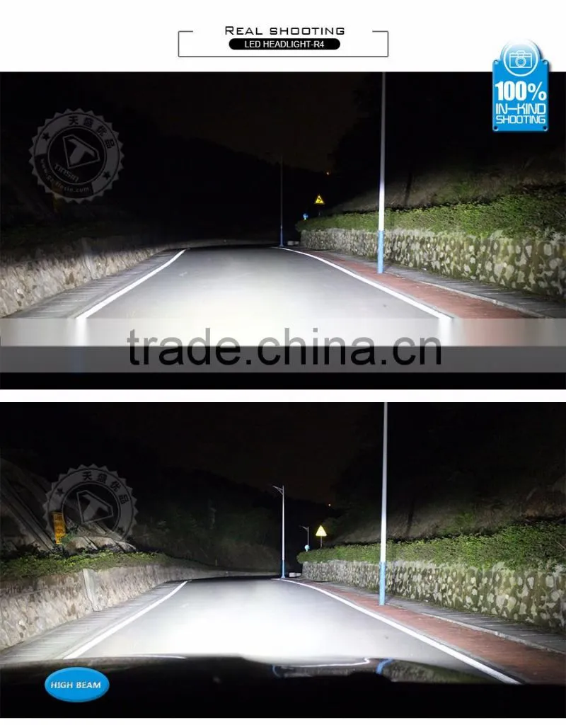 2016 newest R4 led headlight bulbs,R4 led headlamp,car led headlight R4 bulbs