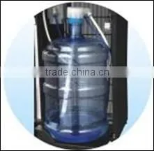 Alkaline water dispenser with hidden bottle for office
