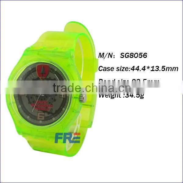 plastic watch new fashion promotional gift plastic watch
