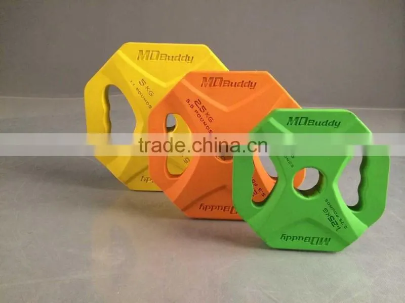 New products 2016 olympic used barbell with spring collars