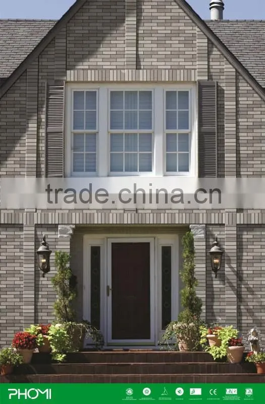Flexible clay new arrival modern house design Wall Usage Clay Bricks