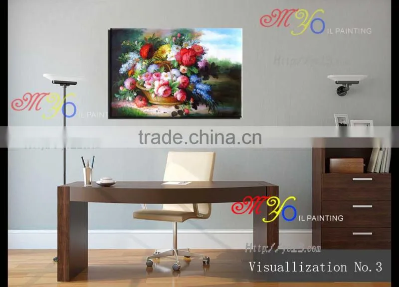 New arrival strong decoration effect fabric oil painting CT-65