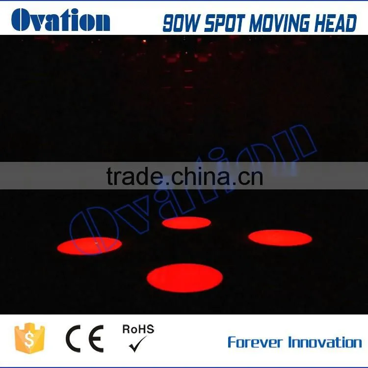 LED moving head spot 90W dj light