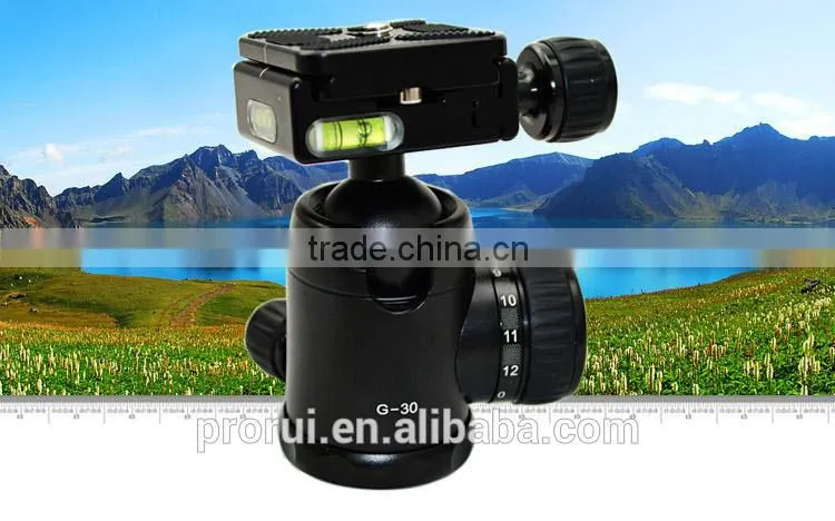 Camera Ball Head mounted ptz camera Tripod with carrying case