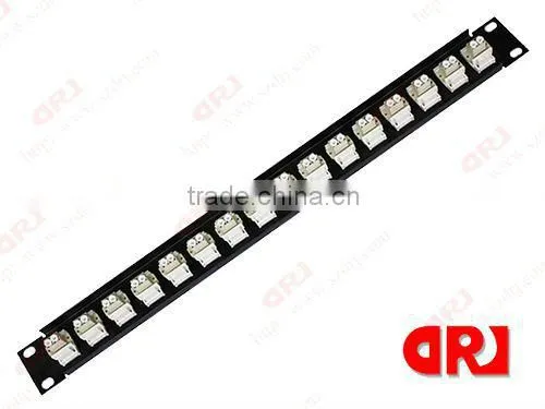 16Port SC / APC Fiber Optic Patch Panel with 2 Splice Tray