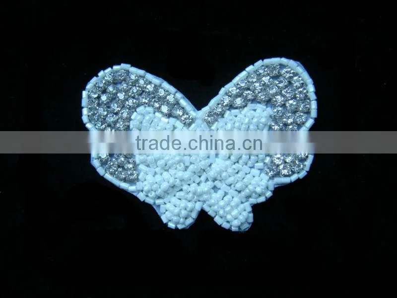 Fashion handmade beaded sequins patches for clothes