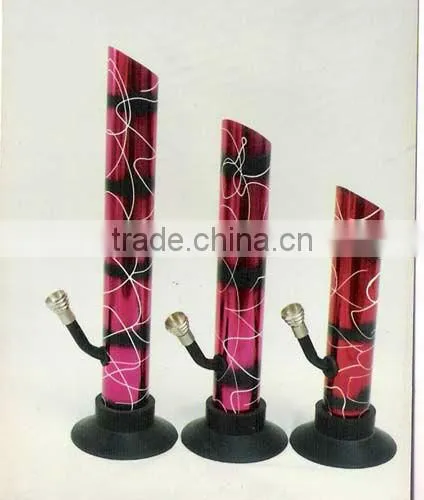 Decorative Glass & Metal Hukka