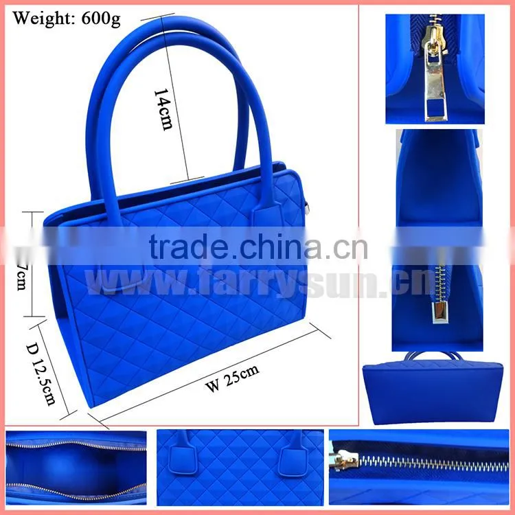 2015 Latsest Silicone ladies handbags wholesale/ handbags online/ handbags of christmas festival