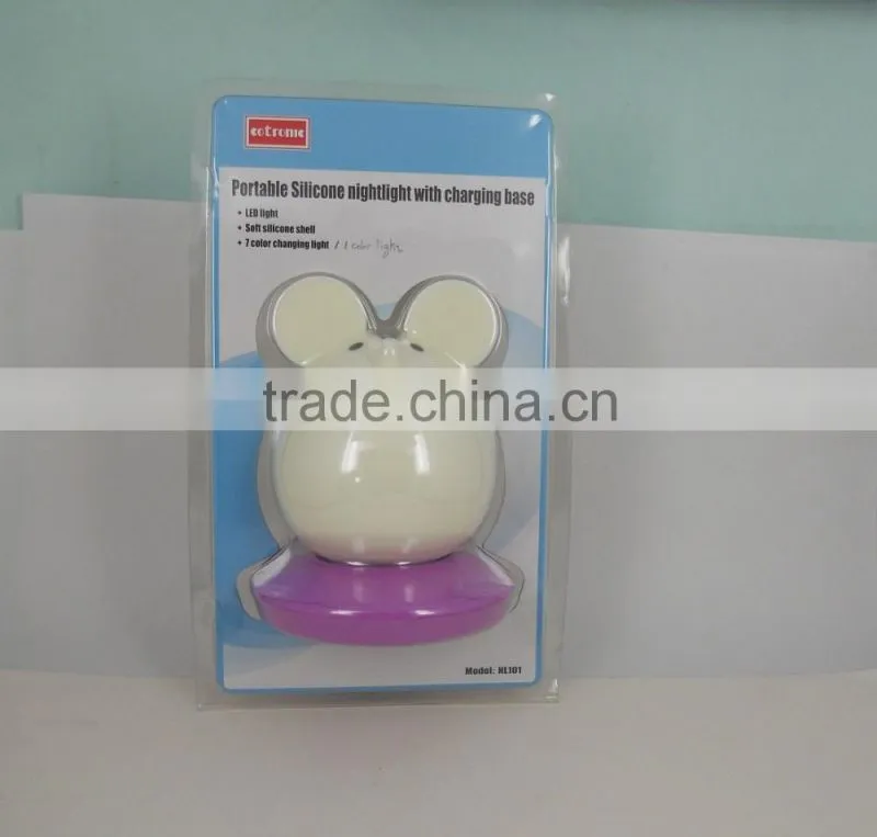 silicone soft night light